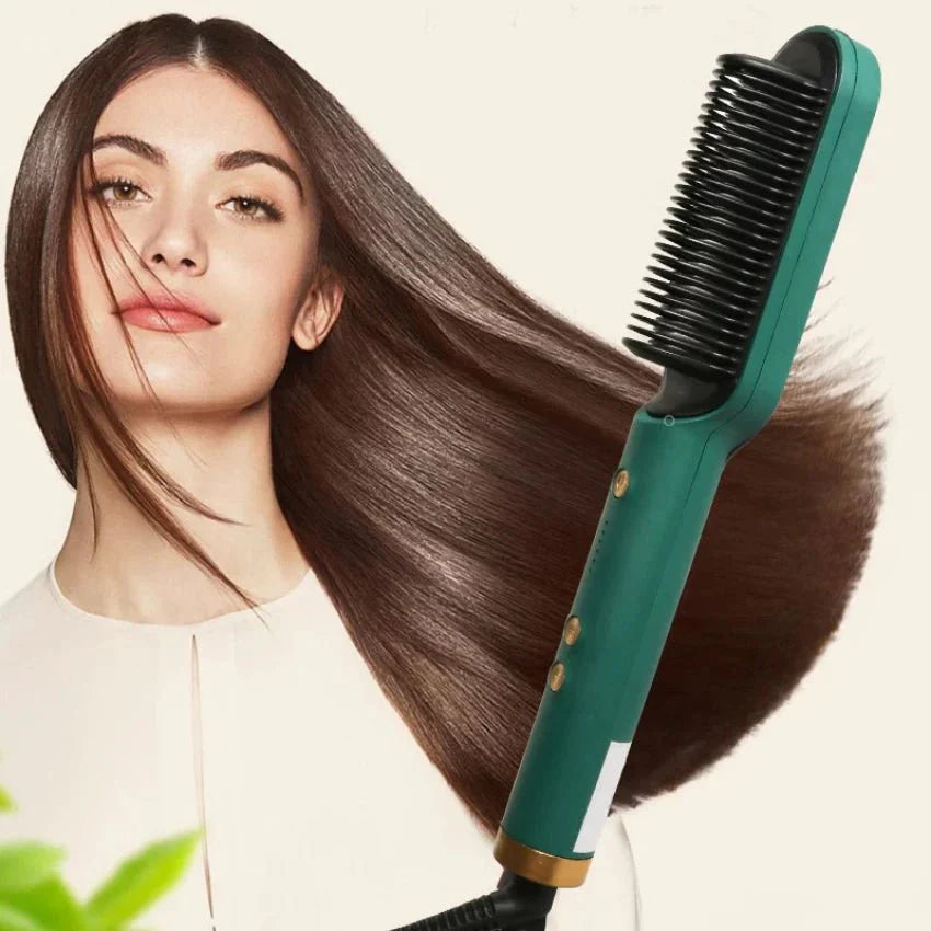 Original 909 Brush Hair Straightener Brush For Girls Comb Style