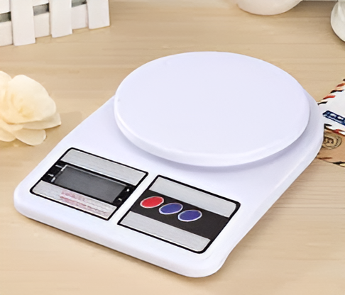 10kg Electronic Digital Kitchen Scale Ideal For Mother & Baby Cooking Baking Gift Items Multipurpose Digital Weight Machine Digital Weight Scale Digital Weighing Machine Digital Mini Scale Weight Machine Digital Jewelry Vegetable Cake Fruit Scale White