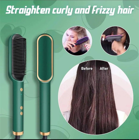 Original 909 Brush Hair Straightener Brush For Girls Comb Style